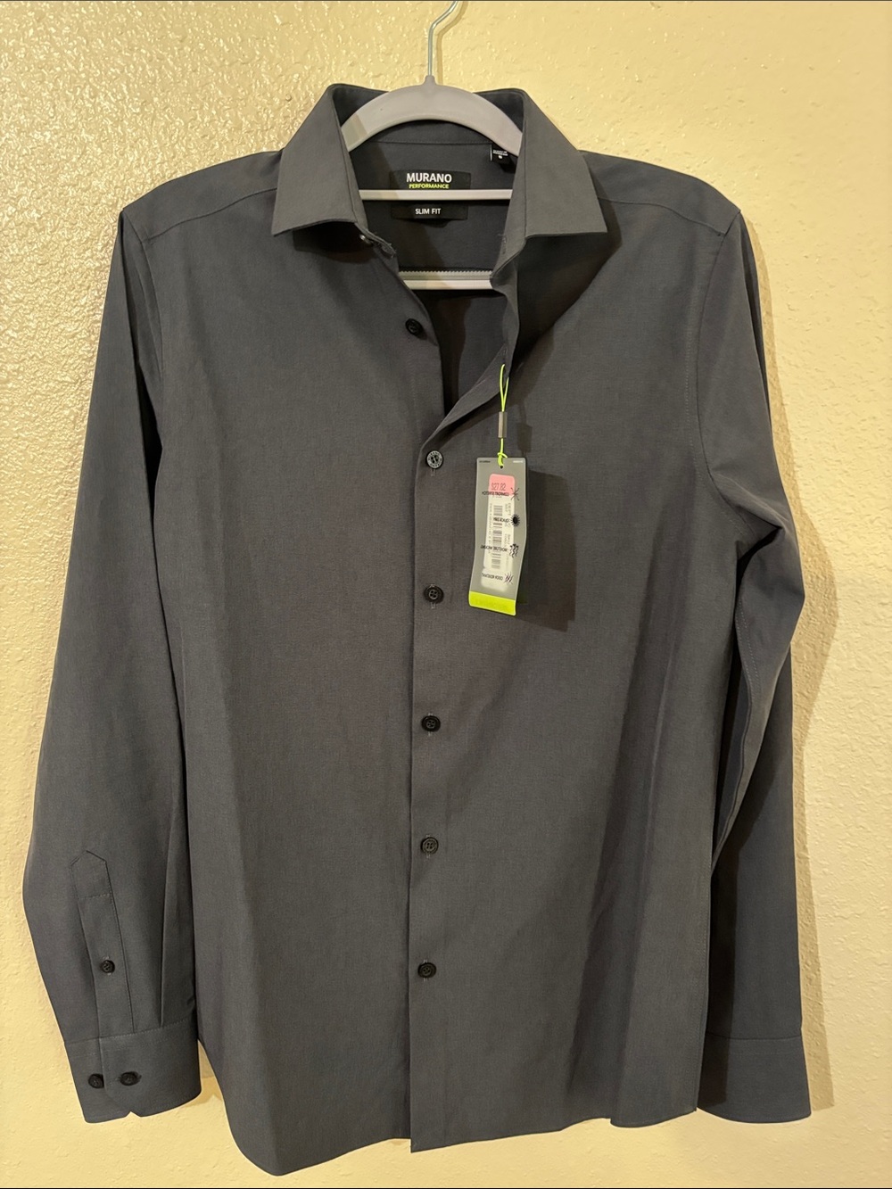 Women’s Murano Performance Dress Shirt - CharcoalSize S